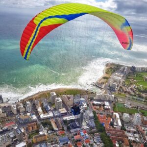 paragliding in cape town from signal hill sunset icarus tandem paragliding 4